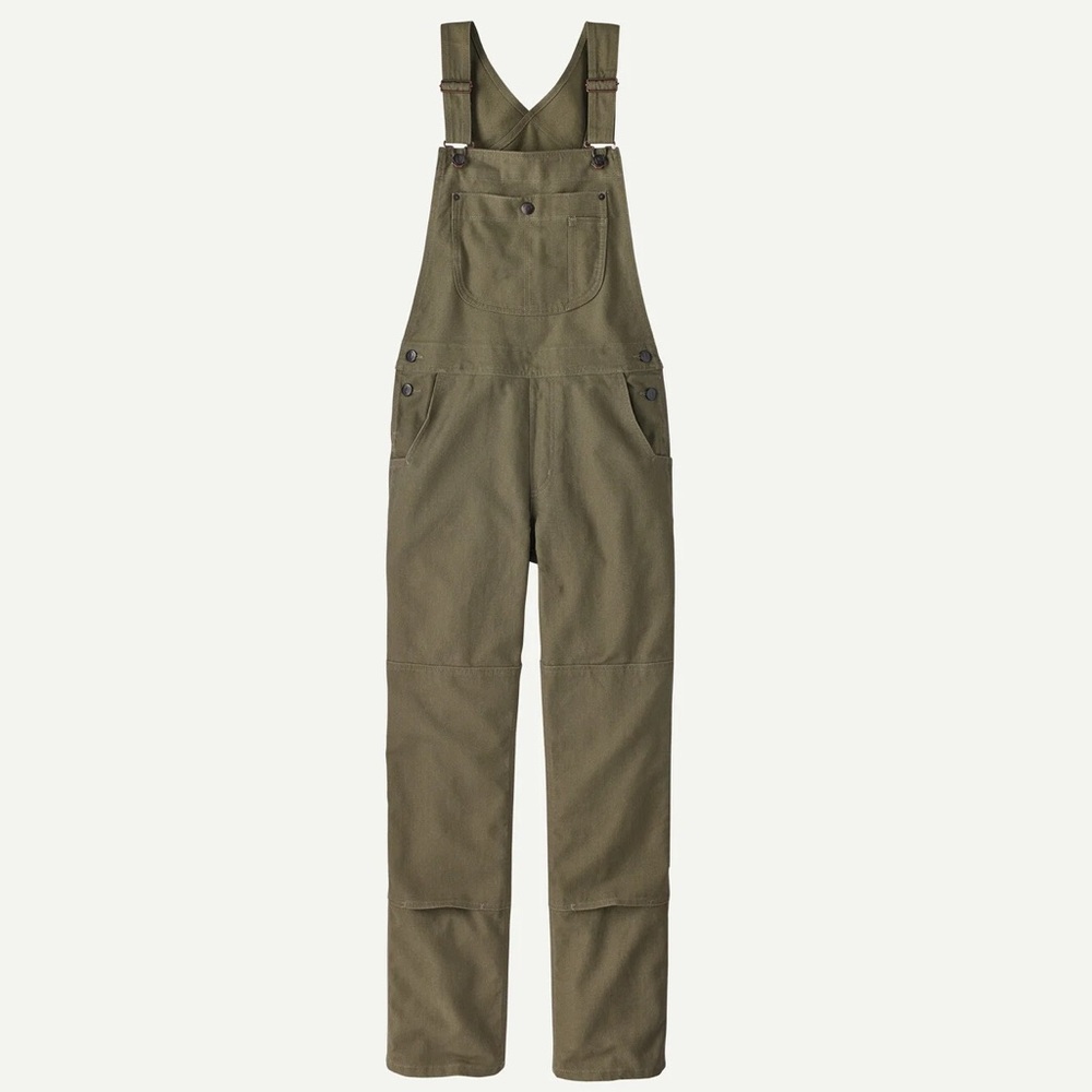 NWT Patagonia All Season Hemp Canvas Bib Overalls Women’s Size XS LONG